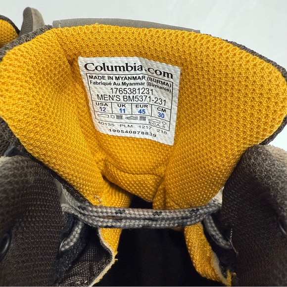 Columbia Men's Multi-Tone Hiking Shoes - Picture 6 of 10